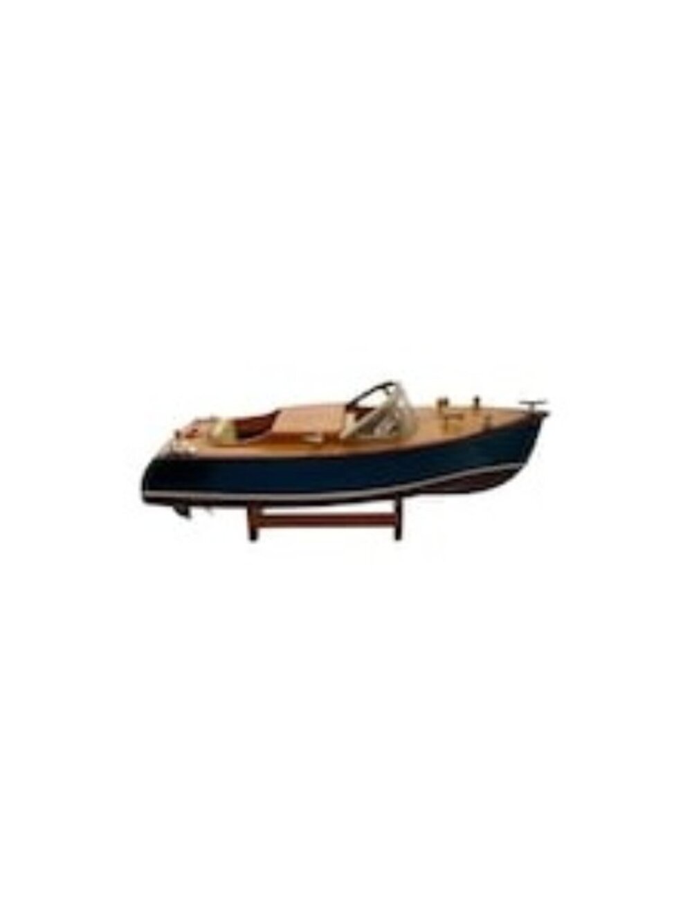 Boat Model on Stand Small Wood Luxury Design Vintage Nautical Decor Gift